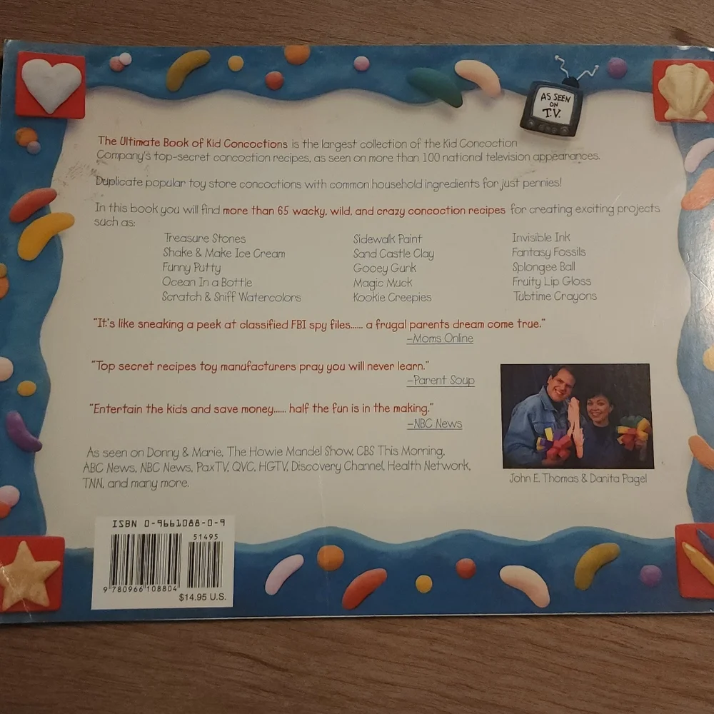 As seen on T.V. The Ultimate Book of Kid Concoctions